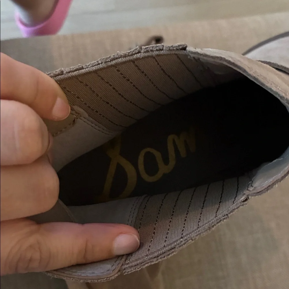 Sam Edelman Tan Ankle Booties - Picture 6 of 8